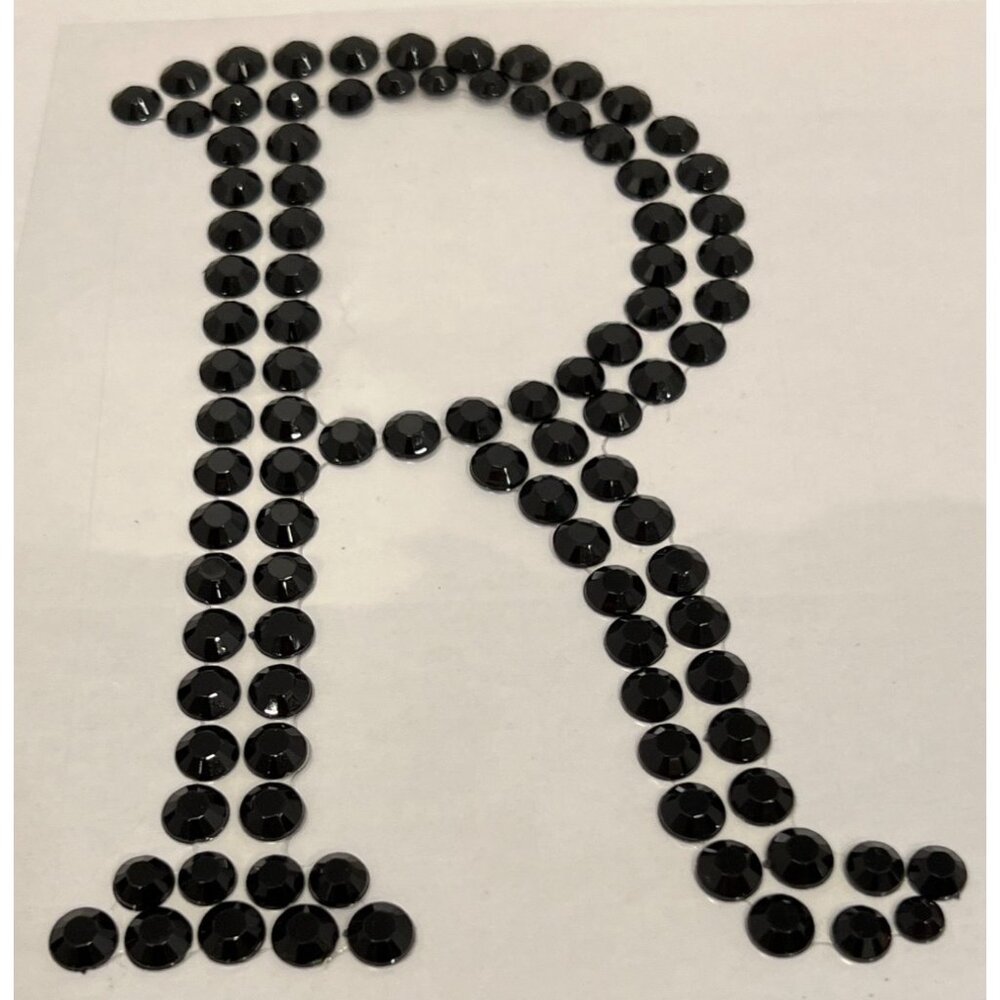 Recollections Halloween Bling Rhinestone Gem Embellishment Letter R 353831